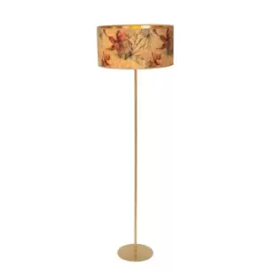 Image of Lucide Tanselle Floor Lamp - Multi Coloured