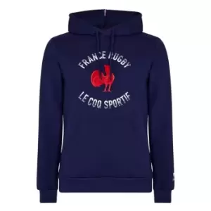 Image of Le Coq Sportif F Hoodie Mens - Blue