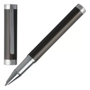 Image of Hugo Boss Pens Base metal Column Dark Chrome Rollerball Pen