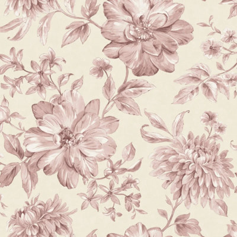 Image of Fine Decor Fine Decor Fd43609 Isabella Floral Wallpaper Roll, Pink