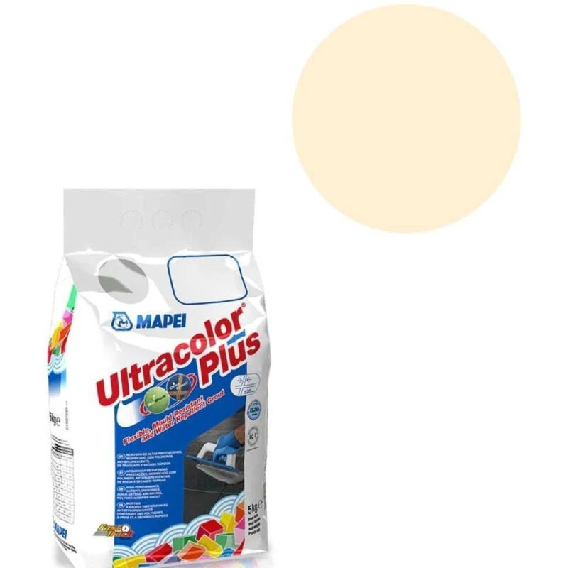 Image of MAPEI Mapei Ultracolor Plus Grout 131 Vanilla 5kg BMU131