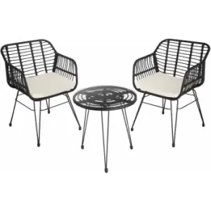 Image of Tectake - Molfetta Rattan Seating Set