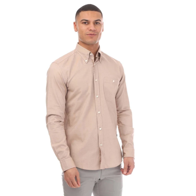 Image of Boss S-ROAN Shirt Beige male S