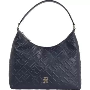 Image of Tommy Hilfiger Iconic Tommy Shoulder Bag Mono - Blue