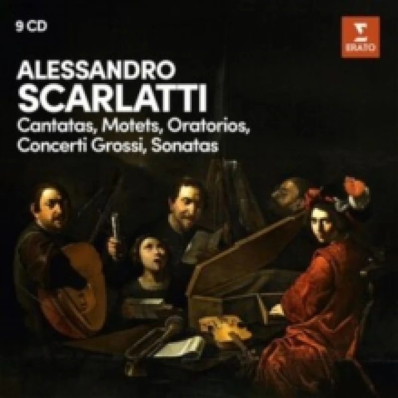 Image of Alessandro Scarlatti: Cantatas/Motets/Oratorios/Concerti Grossi.. CD / Box Set