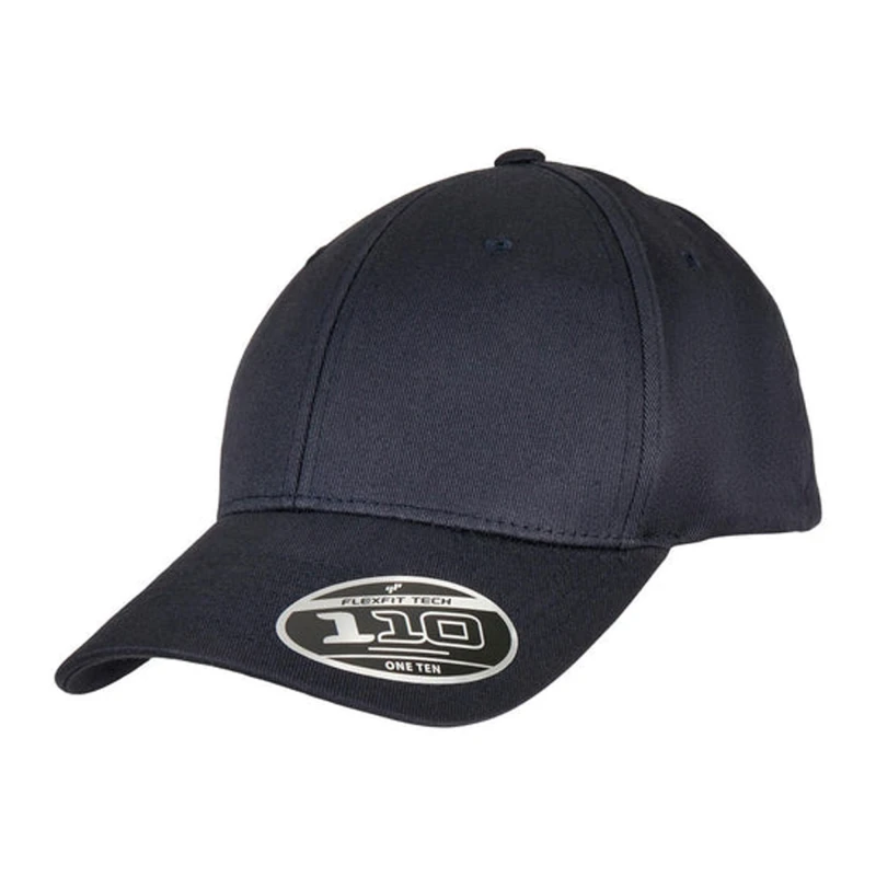 Image of Yupoong Mens Flexfit 110 Baseball Cap in Dark Navy Dark Navy Male One Size