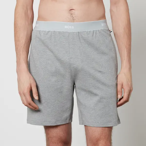 Image of BOSS Bodywear Relax Cotton-Jersey Shorts - M