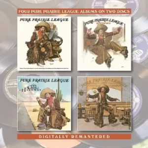 Image of Four Pure Prairie League Albums On Two Discs by Pure Prairie League CD Album