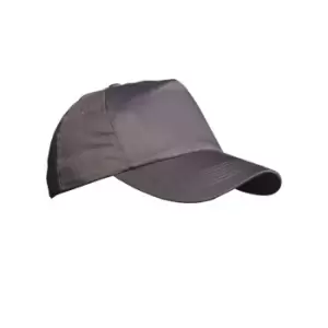 Image of Result Unisex Plain Baseball Cap (Pack of 2) (One Size) (Grey)