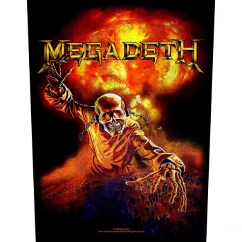 Image of Megadeth - Nuclear Back Patch