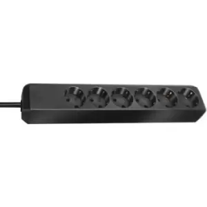 Image of Brennenstuhl 1159400015 Power strip (w/o switch) 6x Black PG connector