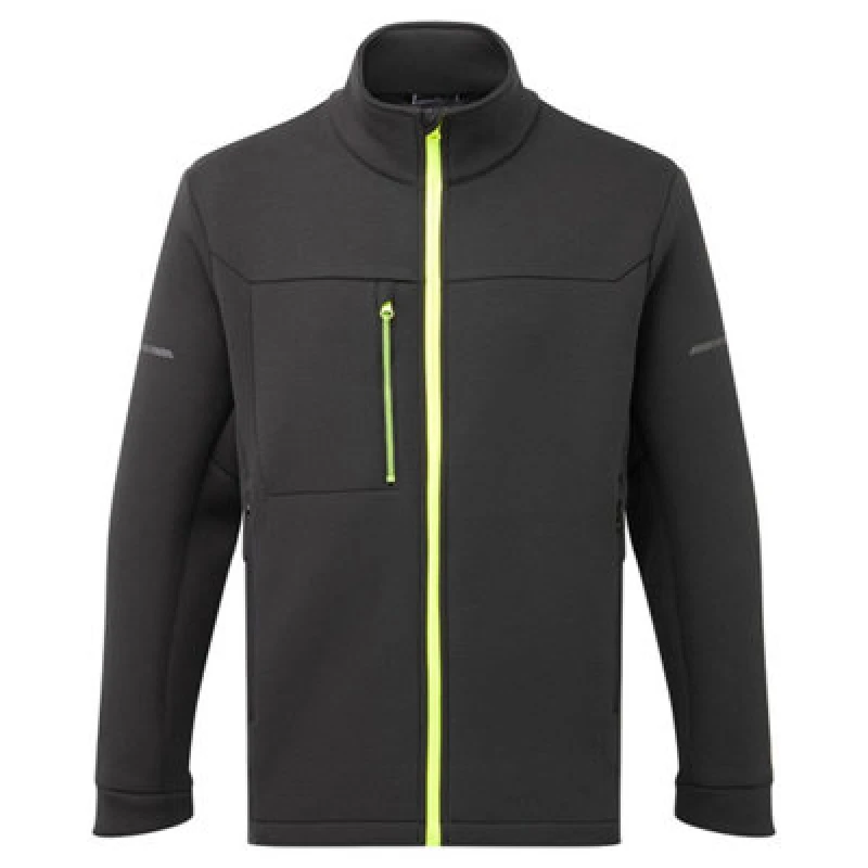 Image of Portwest EV4 Technical Fleece Jacket EV473BKRM Colour: Black