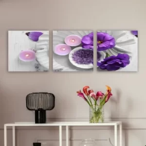 Image of P853090 Multicolor Decorative Canvas Painting (3 Pieces)