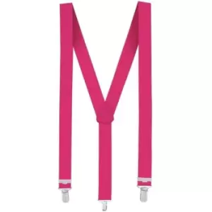 Image of Pink Basic Braces One Size