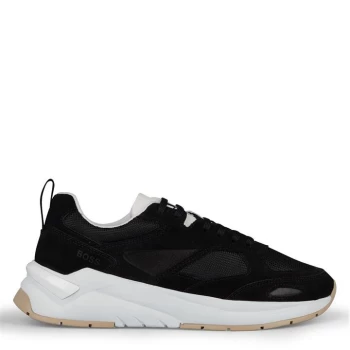 Image of Hugo Boss Skylar Runner Trainers Black Size 7 Men