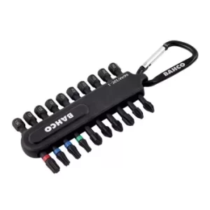 Image of Bahco 66IM/10C-1 Heavy-Duty Torsion Bit Set, 10 Piece