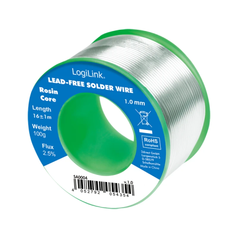 Image of LogiLink SA0004 soldering iron/station accessory Solder wire