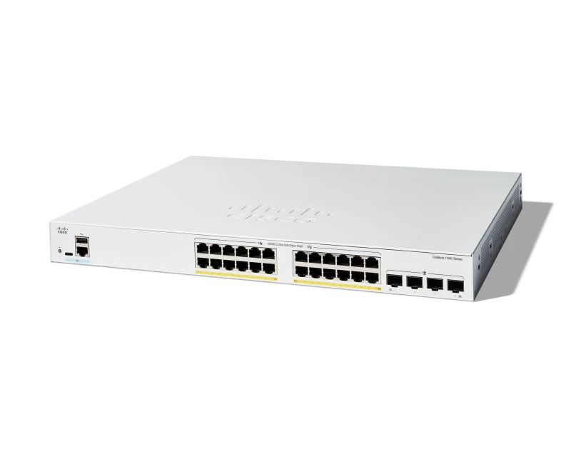 Image of Catalyst 1300 24p GE Full PoE 4x1G SFP C1300-24FP-4G