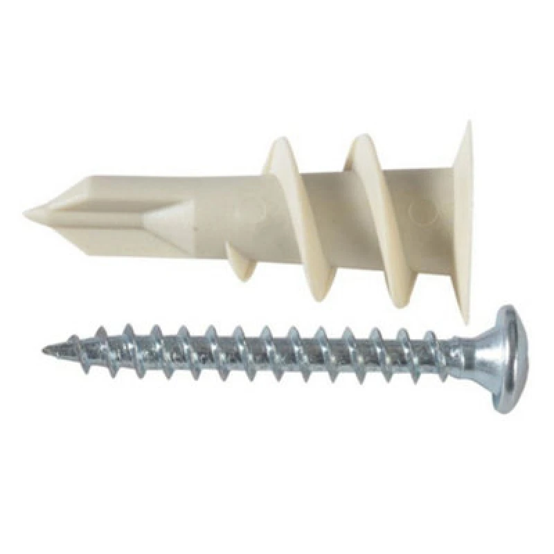 Image of Forgefix Fpknsp421 Nylon Plasterboard Fixing 4.5 X 35mm Forgepack 6 Forfpknsp421