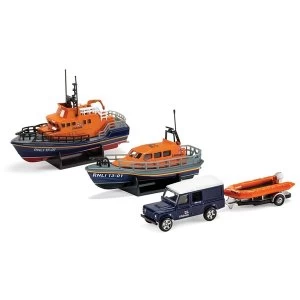 Image of RNLI Shannon Life Boat Corgi Gift Set