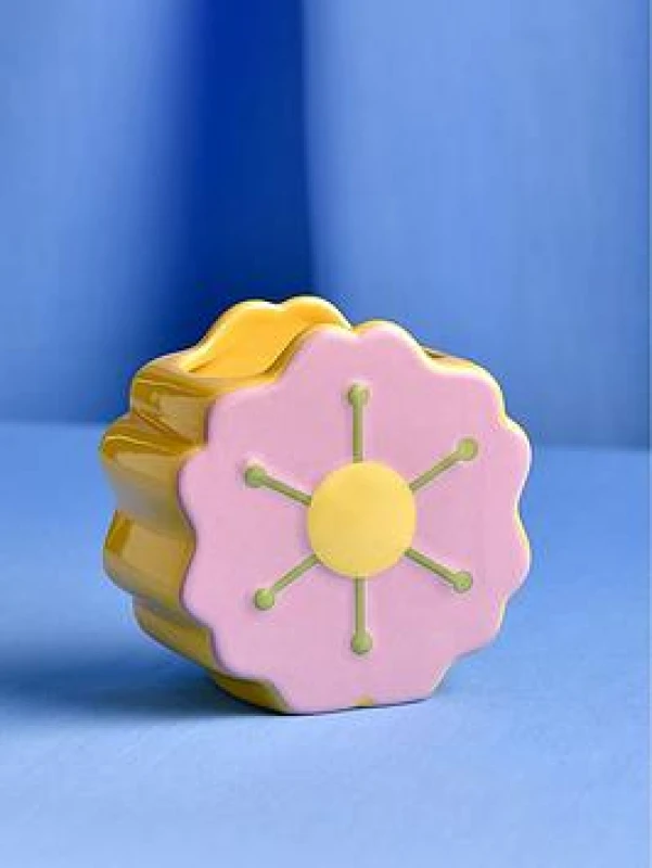 Image of Raspberry Blossom Flower Vase Multi unisex