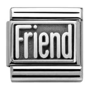 Image of Nomination CLASSIC Silvershine My Family Friend Charm 330102/31