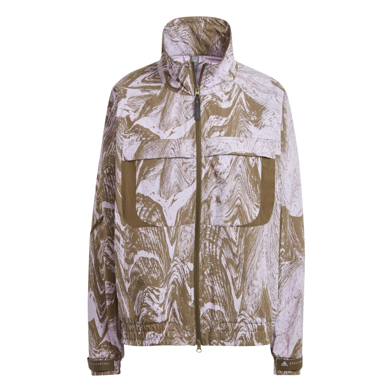 Image of adidas Asmcoven Tracksuit Top Purple female 6 (XXS)