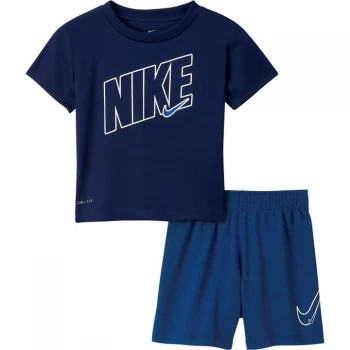 Image of Nike Tee-Short Set Baby Boys - Game Royal