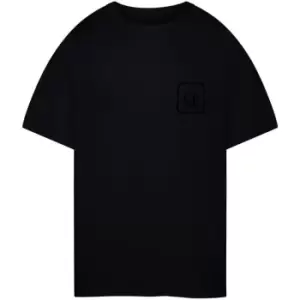 Image of Cp Company Metropolis Mercerised Logo T-Shirt - Blue