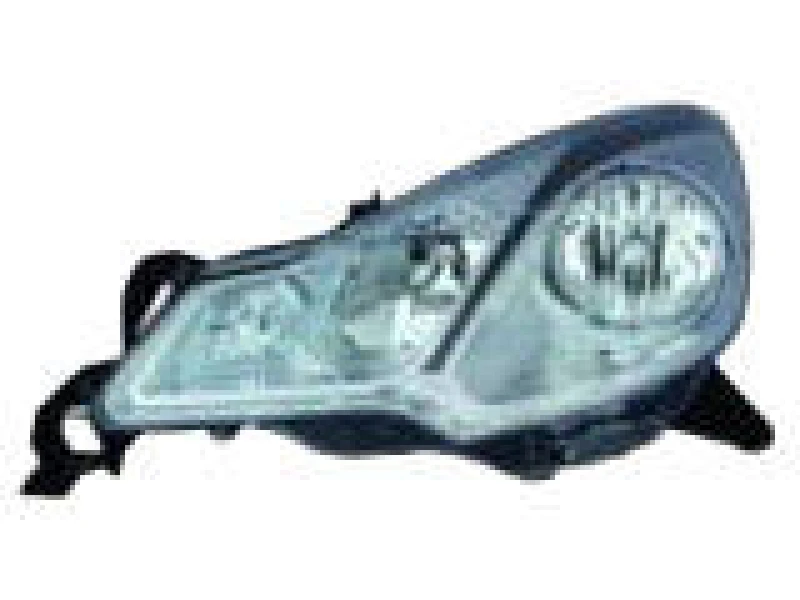 Image of ALKAR 2785852 Headlights H7/H1, Left, Housing with Black interior Headlight (259)