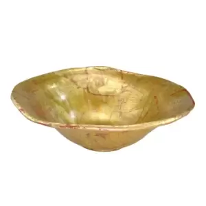 Image of Beauvoir Sculpted Bowl Beauvoir Hand Painted Decorative Bowl