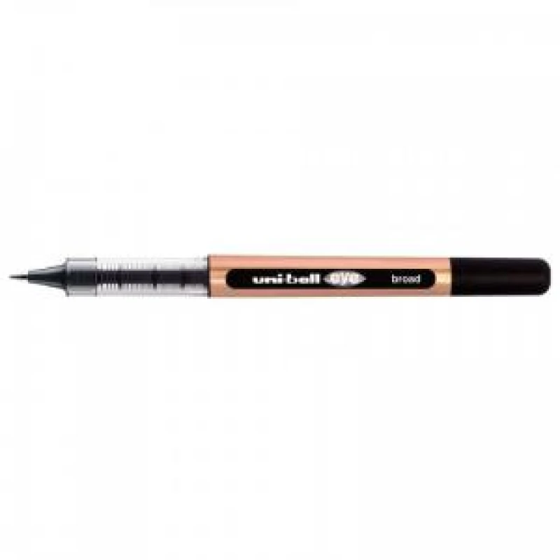 Image of Uni-Ball Liquid Ink UB-150-10E Rollerball Pen 0.65mm Line Black (12 Pack) 315333000