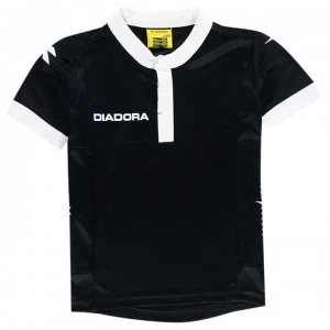 Image of Diadora Fresno T Shirt Junior Boys - Black/White