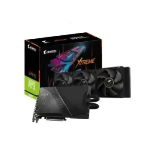 Image of Gigabyte AORUS XTREME GeForce RTX 3090 Ti WATERFORCE 24G NVIDIA 24 GB GDDR6X