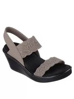 Image of Skechers Rumble On Sandals - Brown, Size 6, Women