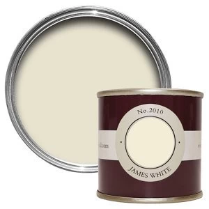 Image of Farrow & Ball Estate James white No. 2010 Emulsion Paint 100ml Tester pot
