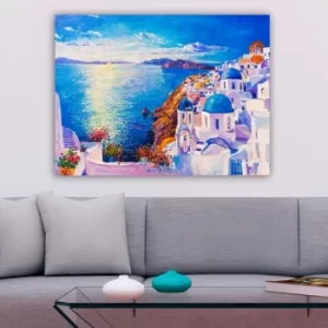 Image of 777861169_70100 Multicolor Decorative Canvas Painting