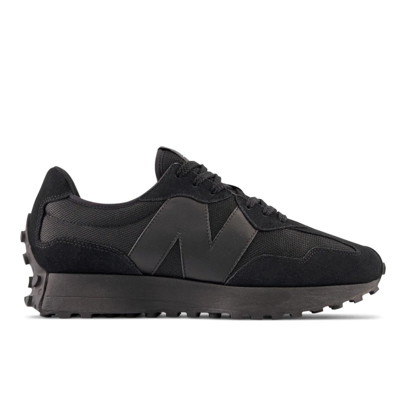 Image of New Balance 327 Trainers in Black UK 11