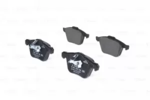 Image of Bosch 0986494158 BP1069 Brake Pad Set Disc Brake Front Axle