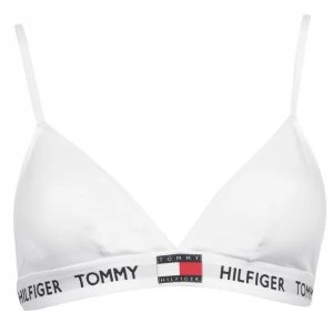Image of Tommy Bodywear Organic Cotton Padded Triangle Bra - Class White YCD
