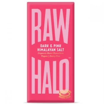 Image of Raw Halo Mylk Pink Salt Raw Chocolate - Organic - 70g x 10
