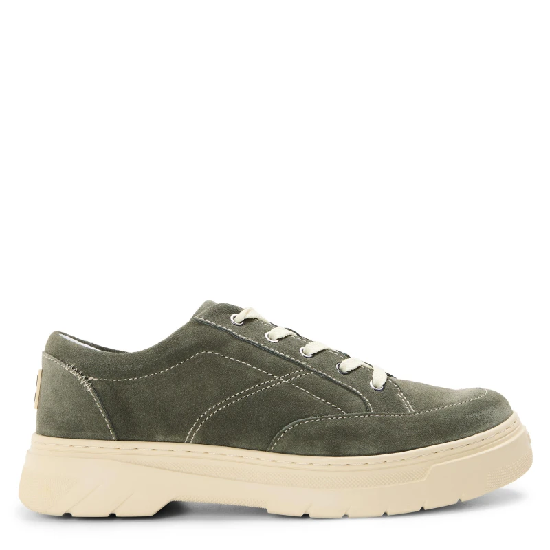 Image of Hugo Mens Urian Derb Casual Low-Top Trainers Dark Green male 7 (41)