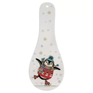 Image of Kooks Xmas Penguin Skater Spoon Rest