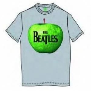 Image of The Beatles Apple Mens Grey T Shirt: XXL