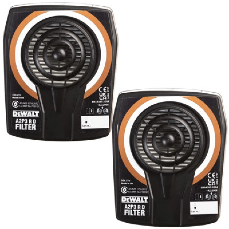 Image of DEWALT Respiration A2P3 R D Combination Respirator Filters DXIR1A1A2P3