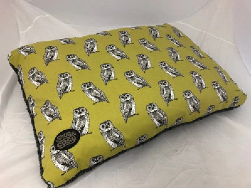 Image of Snug & Cosy Pets The Snug And Cosy Owl Lounger Cushion 90Cm X 60Cm