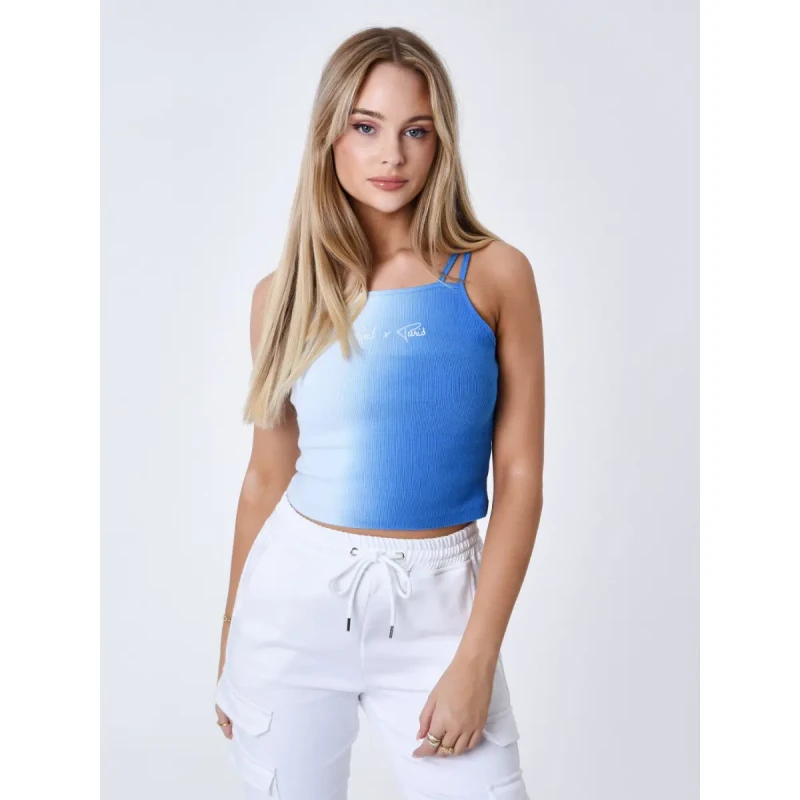Image of Project X Paris Womens gradient tank top Project X Paris Bleu Female L