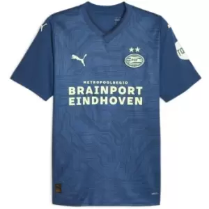 Image of Puma PSV Eindhoven Third Shirt 2023 2024 Adults - Blue
