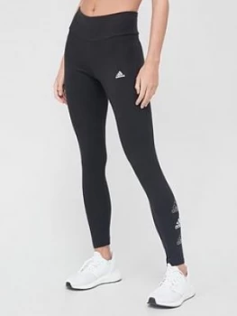 Image of Adidas Stacked Legging - Black