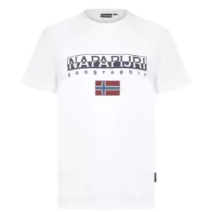 Image of Napapijri S-Yas t Shirt - White